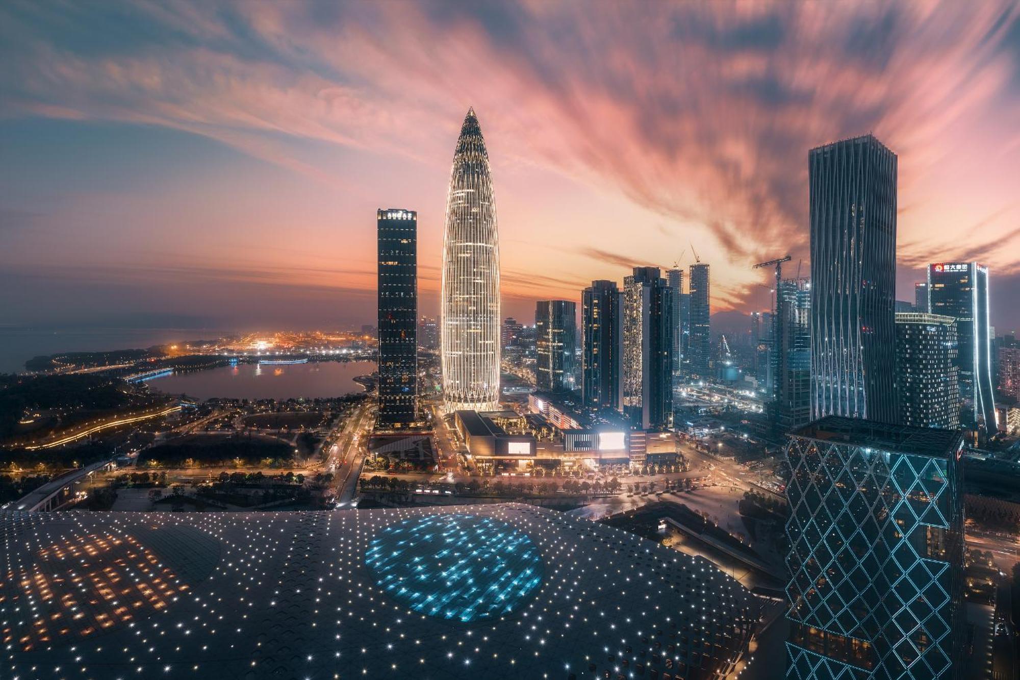 Yomanjoo City View Hotel - Shenzhen Nanshan Coastal City Flagship Store Exteriér fotografie
