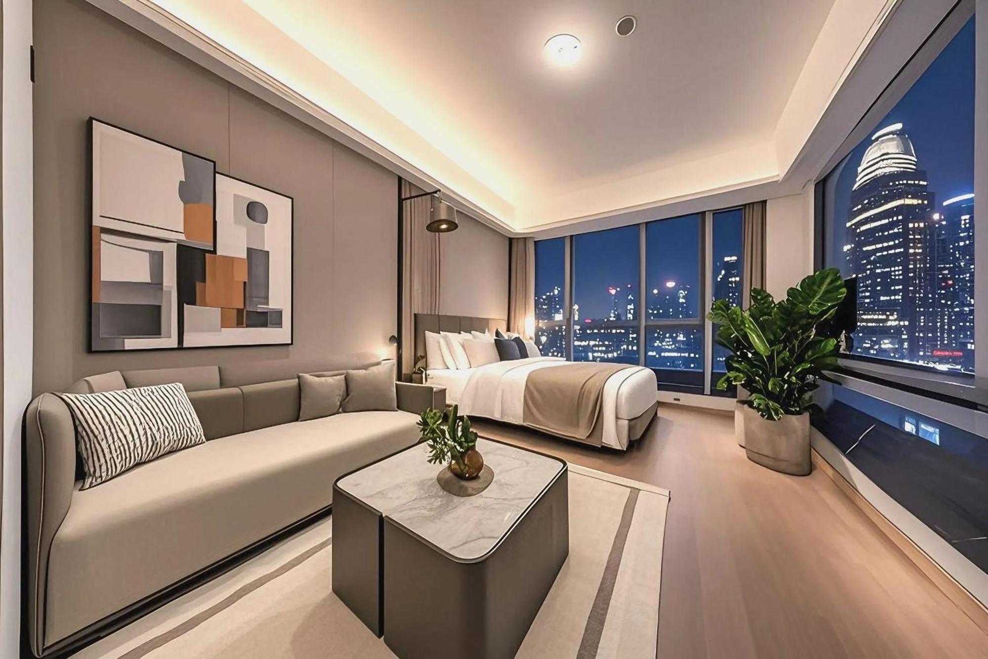 Yomanjoo City View Hotel - Shenzhen Nanshan Coastal City Flagship Store Exteriér fotografie